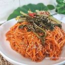 열무비빔국수 레시피 백종원 비빔국수 양념장 열무국수 만드는 법 이미지