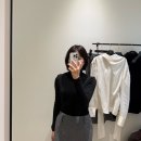 엘보른 벨리사 울 롱스커트, 베키 캐시미어 하이넥 스웨터, 울 저지 탑, 타이 블라우스 피팅후기