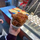 강릉제일솔라5호 | [강릉]중앙시장 먹거리 포장 후기(오징어순대, 오징어회, 감자전, 간식)