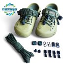 롤롤 | 크록스 에코 클로그 파라코드 끈 DIY 꾸미기 세트 추천 (롤롤상점 구매 후기 &amp; 정보)