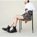 모텔첼시 | 스타카토 부츠로 발끝까지 시크하게, 키작녀 키높이 앵클부츠 후기