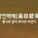 상전벽해ㅣ桑田碧海 이미지