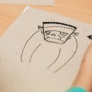 힐링스케치 연필드로잉 이미지