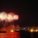 부산항 축제 불꽃놀이 이미지