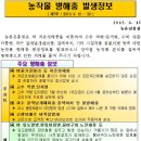 농촌진흥청발표-병해충발생정보 제7호 (2013.06.16~06.30) 이미지