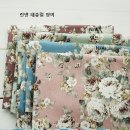 [린넨]내츄럴 장미 2color(민트,핑크) 이미지