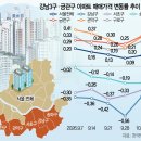 강남 집값 낙폭 줄고 중저가 ‘금관구’ 상승세 강화 이미지