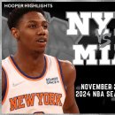 New York Knicks Vs Miami Heat Full Game Highlights 이미지