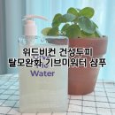 기브미모어 | 탈모증상완화 각질제거 두피보습에 좋은 위드비컨 기브미워터 샴푸