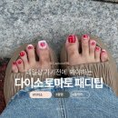 네일 트렌드 따라잡기 | 토마토 트렌드 따라잡기 | 다이소 토마토 티타 패디팁