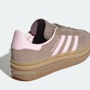 6436 | JQ6436 아디다스 가젤 볼드 브라운 핑크 여성 키높이 운동화 추천 브랜드