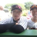 롯데 외야수 주전 두 자리 놓고 &#39;3인 3색&#39; 불꽃 경쟁 이미지