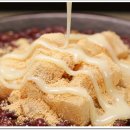 팥빙수 얼음과 연유의 비율 이미지