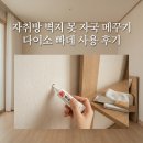 단성솔루션 | 자취방 벽지 못 자국 메꾸기 다이소 빠데 사용 후기