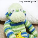 안신는 양말로 속몽키(SOCK MONKEY) 인형 만들기~ 이미지