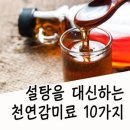 설탕을 대신하는 천연감미료 이미지