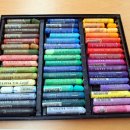 부드러운 오일파스텔로 그리는 풍경화 이미지