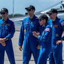 NASA와 SpaceX, 국제우주정거장 유인 임무 발사 이미지