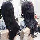 수원-1844 | 매탄동미용실 원아워헤어 봄 맞이 긴머리 염색, 컷트 변신 완료