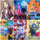 영어 스토리와 아트 이미지