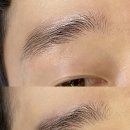 美헤어피부 | 2동탄역 남자 눈썹문신 탈각 후 결이 살아있는 헤어스트록의 원리