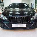 벤츠악세사리 w212 gt 세로그릴 용품 교체 작업.