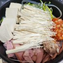 양산부대찌개 땅스부대찌개 사송신도시점 (메뉴&amp;가격) 가득햄+치즈떡볶이 후기