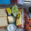 11주차실습 *B,L,T Sandwich:베이컨,레터,토마토 샌드위치 이미지