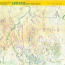 남한산성(남부)/청량산/검단산등산지도 이미지