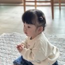 방방카 | 베베소유26 SS 1drop | 방방데님, 말랑빵떡 맨투맨, 말랑토스트 팬츠 후기(11개월 76cm 아기 착샷)