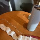 제가 뜨개질은 처음인데요 | 청송 뜨개질 포인트 사용 함뜨 블랫킹 뜨개모임 힐링 후기