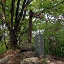 낙화산 정상 이미지