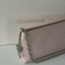 핑크손(PINK SON) | 쓰리타임즈 비비 체인 백 후기 threetimes bibi chain bag, pink ◌ 𓂂 𓈒♡