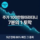 "주가 100만원 기업이라더니" 7분의 1 토막난 이 종목