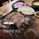 울산 남구 무거동 삼호곱창거리 맛집 한양족발 본점 족발 맛집