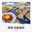 어반브릭스 앞 횡단보도 | 창원 유니시티 어반브릭스 맛집 아숲갈비, 돼지갈비 먹고 온 후기
