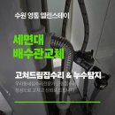 연신고시원 | 수원 영통 엘린스테이 고시원 세면대 배수관 교체 후기｜밑에서 물새는 문제 깔끔 해결