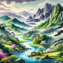 아름다운강산 | 화려강산 (華麗江山) - 찬란하게 빛나는 우리 강산