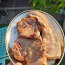 초벌삼겹살 | 안성캠핑식당 해피BBQ정육 초벌구이한 삼겹살 바베큐 후기