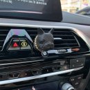 쌍용 명품 세탁소 | BMW 차량용 불독 석고 방향제 후기 [조이오퓨저]