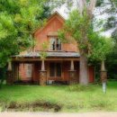 통나무집 이미지