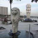 싱가폴-머라이언 공원(Merlion Park) 이미지