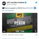 ufc 251 호주 대회로 확정 이미지