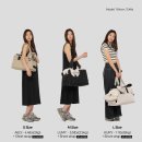 CA001 | 내돈내산 강아지 기내용, 이동가방 쏘오옥백 베이지 세트 L사이즈 (4kg대 강아지)