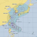 제 18호 태풍 미탁 예상 진로...미국 - 고흥➡️순천➡️경상➡️포항/일본 - 통영➡️창원➡️울산 + 최대풍속 초속 18m/s, 순간최대풍속 25m/s (9.28 19:00) 이미지