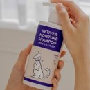 샴푸하는 강아지 이미지