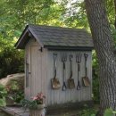 야외화장실 이미지