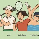 고천다목적체육관 | <운동 일지 : 골프, 배드민턴, 수영> 이야기