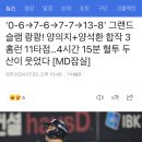 '0-6→7-6→7-7→13-8' 그랜드슬램 쾅쾅! 양의지+양석환 합작 3홈런 11타점…4시간 15분 혈투 두산이 웃었다 [MD잠실] 이미지