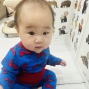 아기 겨울 실내복 배앓이방지 컬러풀한 블루레빗 상하의세트 오우아스튜디오 후기